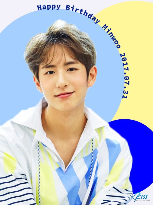 Boyfriend 今日 7月31日はミヌの誕生日です Bestfriendの皆さんからのたくさんのお祝いメッセージをお待ちしてます Boyfriend Minwoo