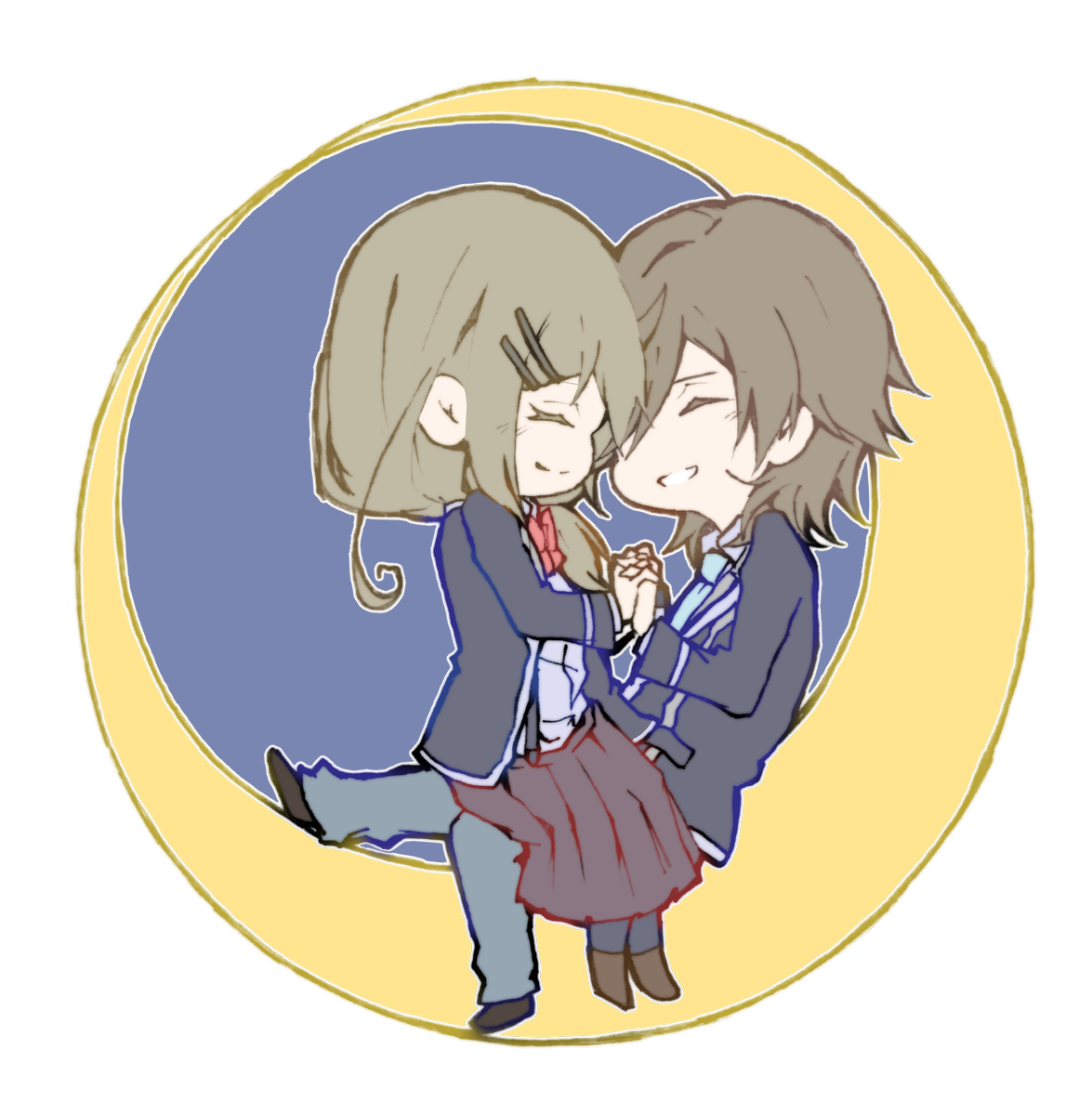 うちの夢カプ夢絵