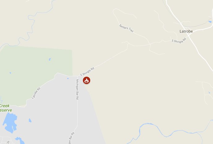 CAL_FIRE's tweet photo. #LargoFire  [final] off South Shingle Rd at Michigan Bar Rd, northeast of Rancho Murieta (El Dorado Co) is now  100% contained at 236 acres https://t.co/WbuX5qVmgX