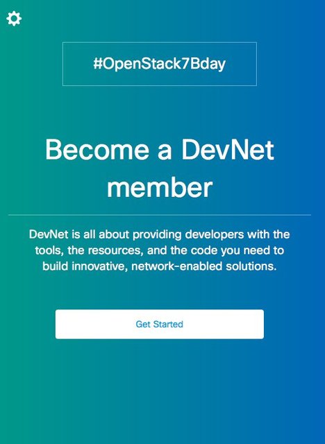 andresfelipegil's tweet image. Celebrate with #DevNet: Happy Birthday #OpenStack! #OpenStack7Bday @sfbayopenstack devnet.cisco.com/registration.h… bit.ly/2vj3Qwv