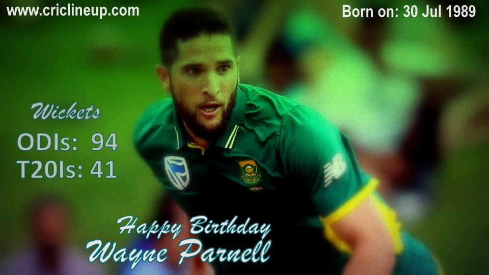 Happy Birthday Wayne Parnell... 