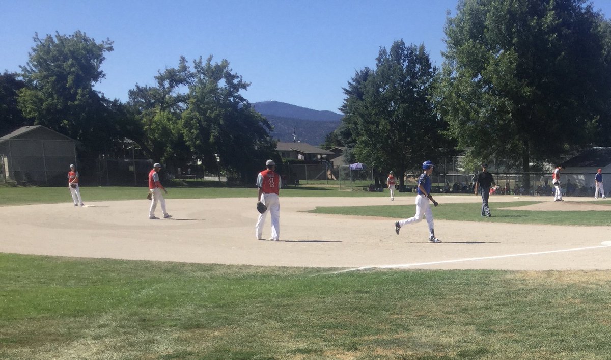 bcmbaseball's tweet photo. @bcmbaseball 18U AAA Championship Today. Final 4 teams Kelowna, Cloverdale
South Fraser and Vernon. Good Luck Teams! https://t.co/rFiUzEcfJR