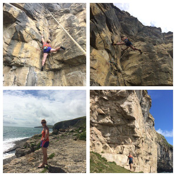 stixy31's tweet photo. Summary of today's sport climbing at Dancing Ledge in Swanage 🌊👏☀️💪👍😎 https://t.co/Olv9cRKJNX