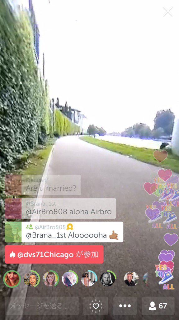Midori_Mat's tweet photo. .@DanaC_さんの #Periscope ライブ放送: 360° Bike ride through Berlin #periscope360 #insta360 #yestoa… https://t.co/XYrXl7yqXo https://t.co/OMTzIfKNQy