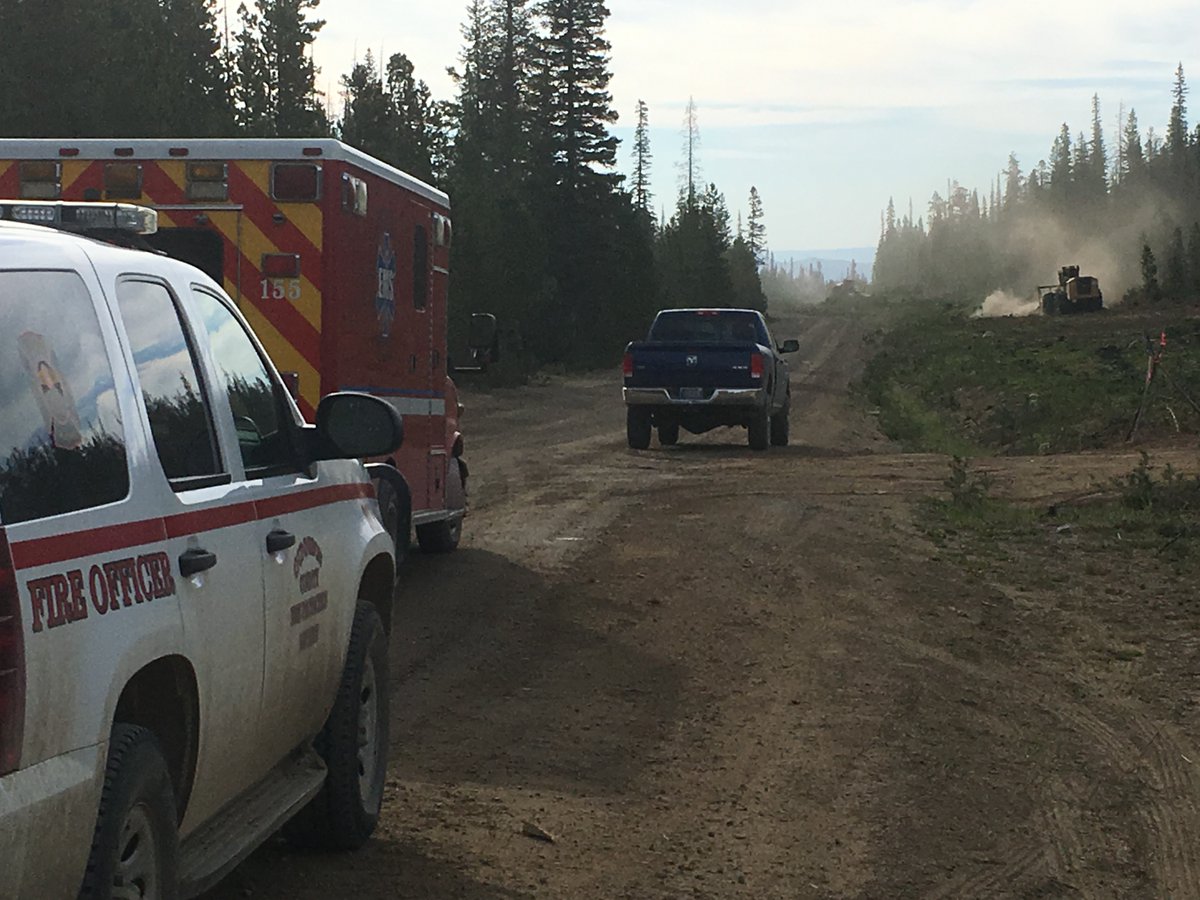 FS_MBRTB's tweet photo. The #MBRTB prepared for wildfire. Roads 511/512 received hazardous tree removal & became points of containment for the #Keystonefire. https://t.co/1POVOeiWYi