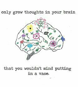 yourjourneyfuel's tweet photo. Only grow thoughts in your brain that you wouldn't mind putting in a vase. #youarewhatyouthink #thinkhappythoughts #focusonthegood https://t.co/p9EQkl4S53