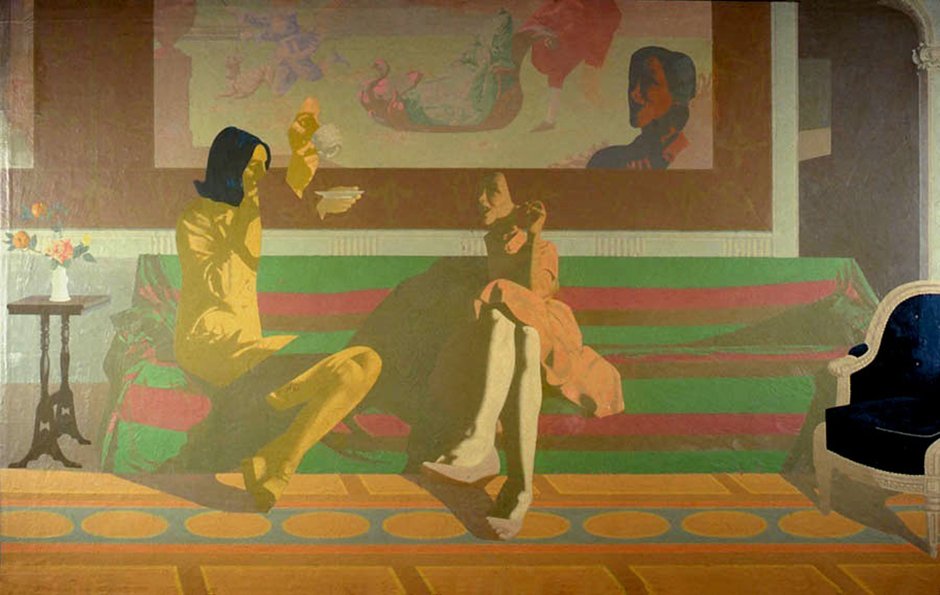artcaninstitute's tweet photo. In the mid-sixties London Ontario’s #JackChambers rethought his painting: https://t.co/SfiOZVGklf https://t.co/SYtM1XhpZA