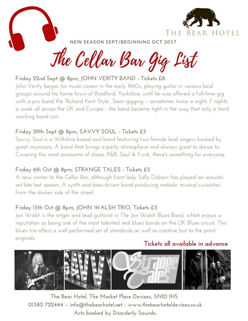 BearDevizes's tweet image. #TheCellarBar #MeetatTheBear #musicvenue #music