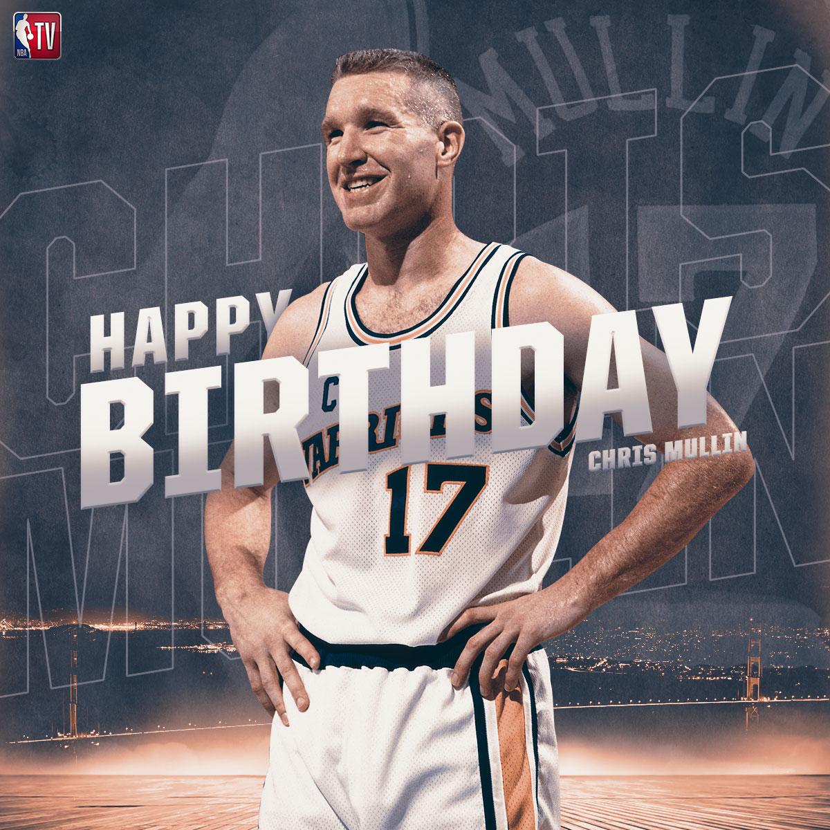 To help us wish 5x All-Star and legendary sharpshooter, Chris Mullin a Happy Birthday! 