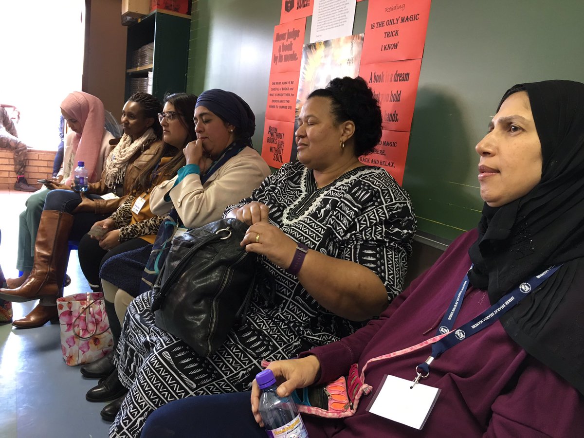 DharmishaCvet's tweet photo. Engaging dialogue on taking our stories back to schools with #elinorsisulu &amp; other greats!Wonderful 2 MC the session https://t.co/G3PTx4URG9