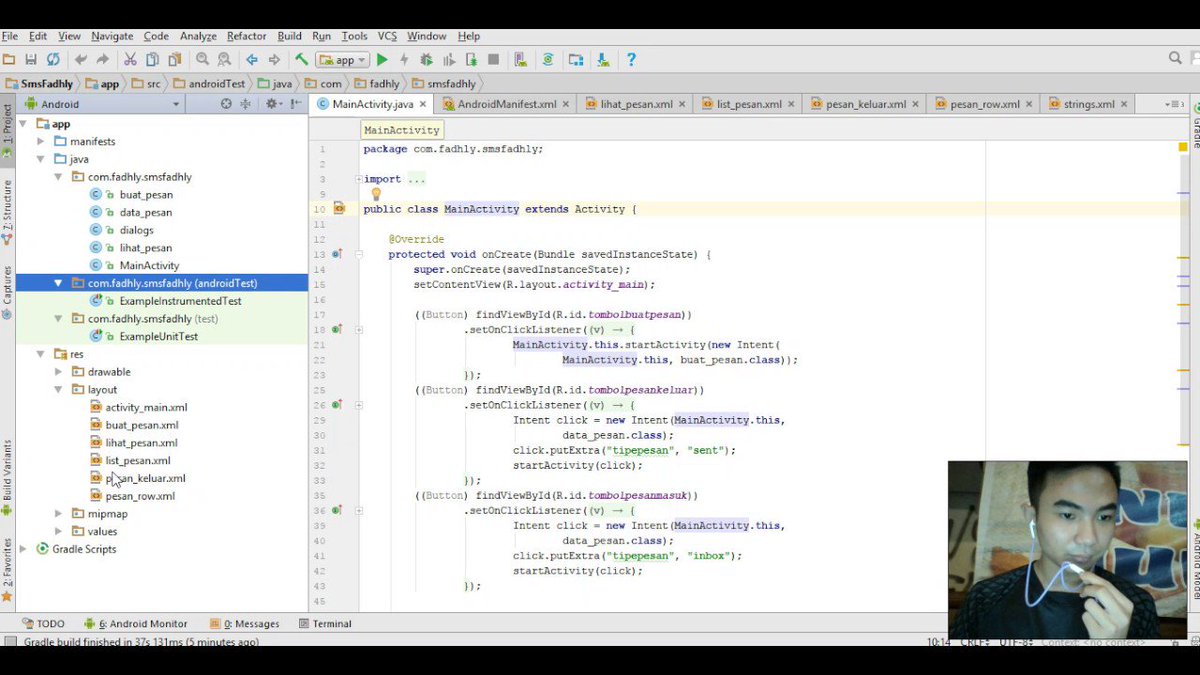 getelseif's tweet photo. Mobile programming TI Mercubuana https://t.co/FW532cCYvv #mobile_programming https://t.co/CXI6mQAW0g