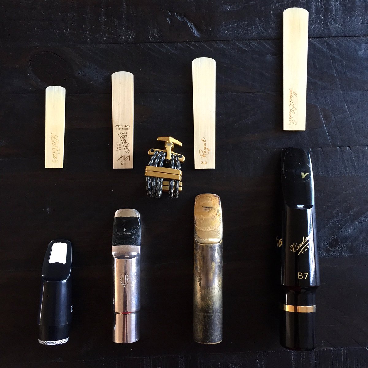 Been getting questions about gear recently. This is what I play on normally &amp; it works for me! #sax #saxophone #saxplayer #tenorsax #altosax