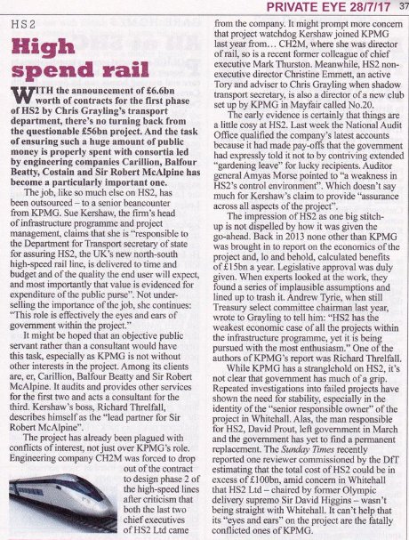 gaurangmorjaria's tweet photo. Must Read: Shocking! Clear case of conflict of interest at heart of #HS2!
Tyrie: "weakest economic case... pursued with the most enthusiasm" https://t.co/3kmccg1BHz