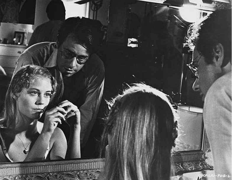 Happy birthday Peter Bogdanovich
With Cybill Shepherd on the set of The Last Picture Show
Columbia Pictures, 1971 