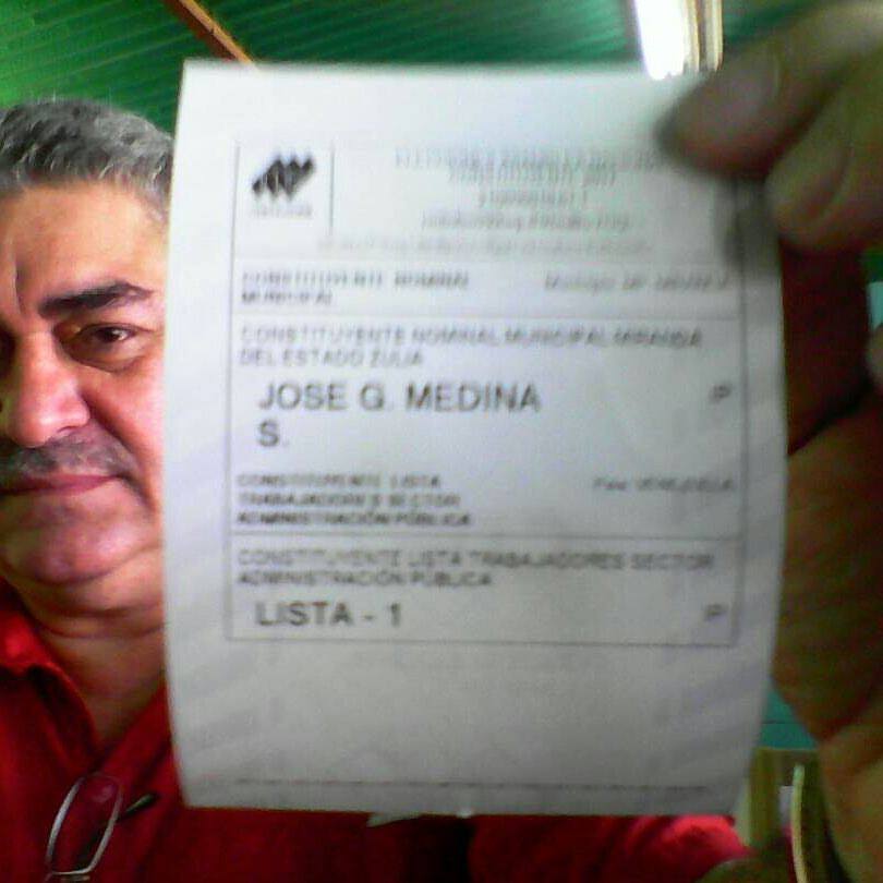 TiberioPSUV's tweet photo. Apoyo a José Medina #4, seguros de que sería un digno representante de Miranda en la #ANC, aportando sus conocimientos al bien nacional. https://t.co/XcKd8Q8sRK