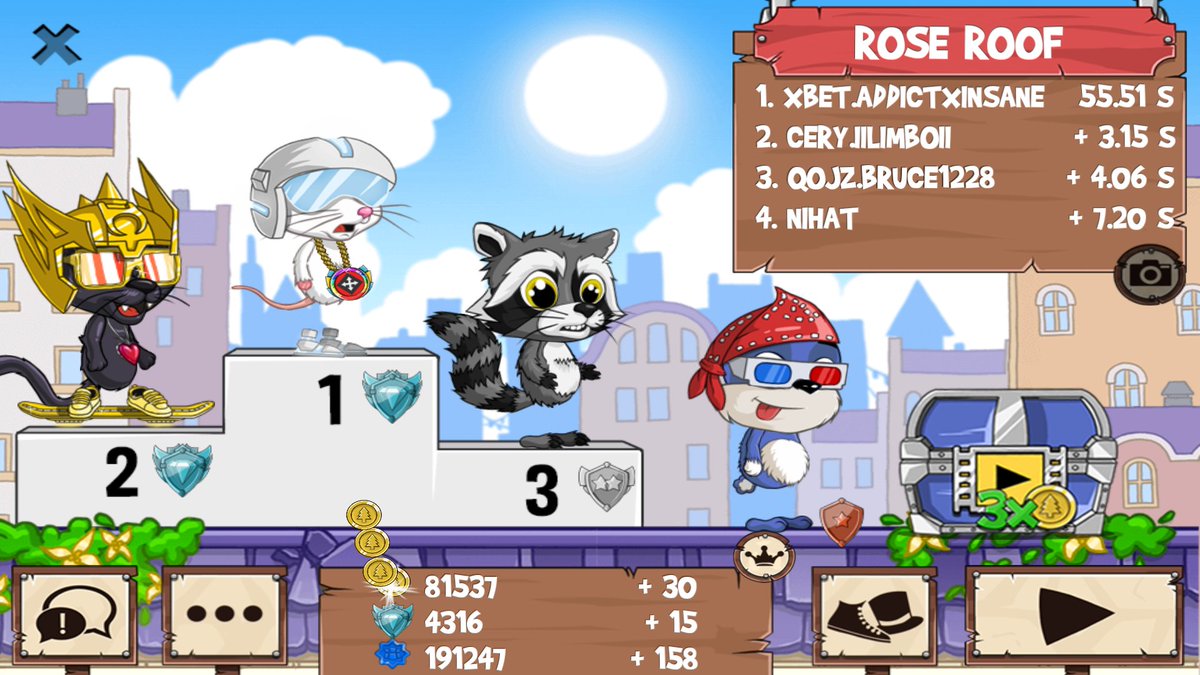 AddictxInsane's tweet photo. All those guys just got washed #funrun2 #IIlimboII #Bruce1228 #nihat https://t.co/nA9wq9lOwj
