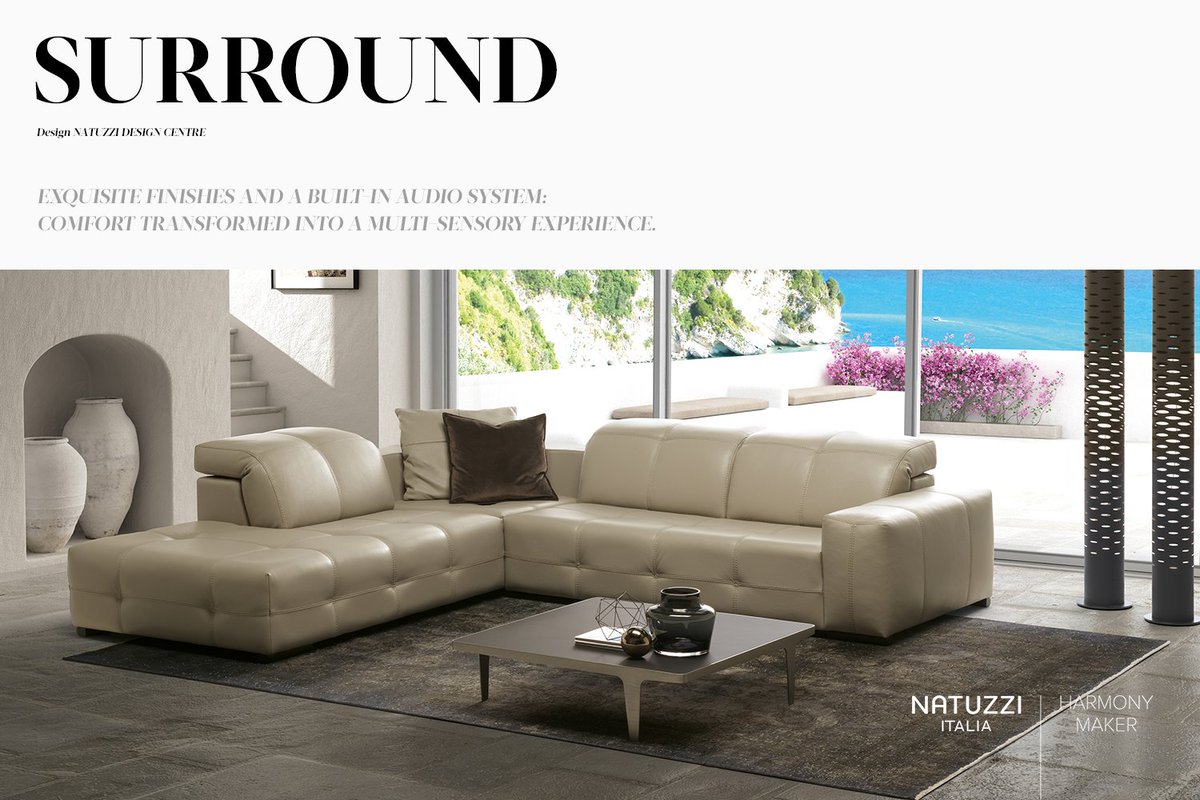 Natuzzi On Twitter With Decorative And Functional Details Natuzzi On Twitter With Decorative And Functional Details Surround Is A Sofa That Will Enhance The Total Look Of You Living