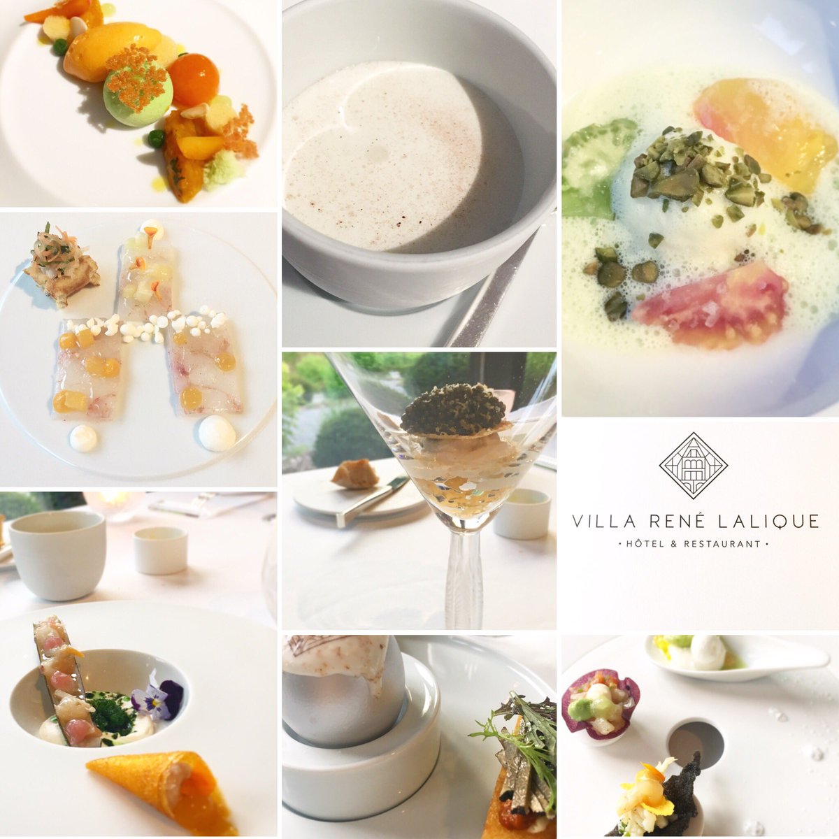 Dinner at Villa Rene Lalique #Alsace #michelinstars #weekendescape