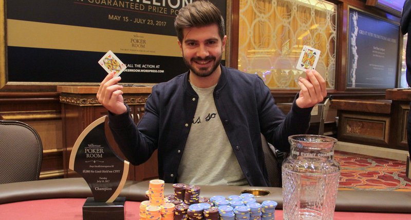 SectorPoker's tweet photo. Tremenda victoria de @javigoza en el 5k CardPlayerPokerTour Main Event ante Paul Hofer en el Venetian. Congrats!!!! https://t.co/Cz3ZXkoj35