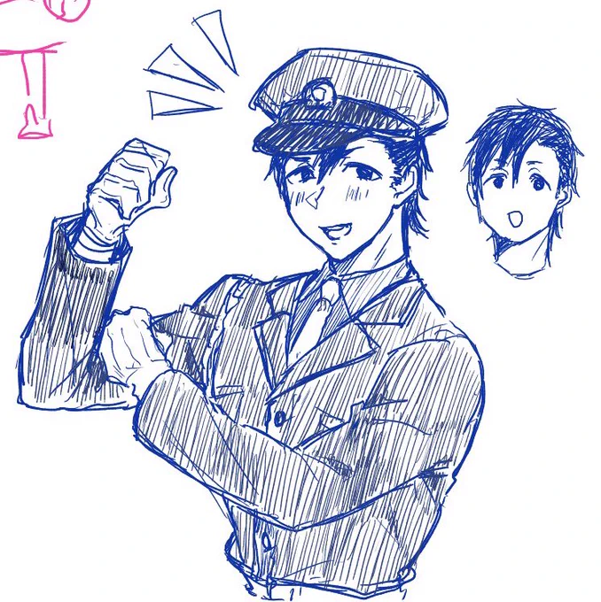警備員だよ〜ってね 