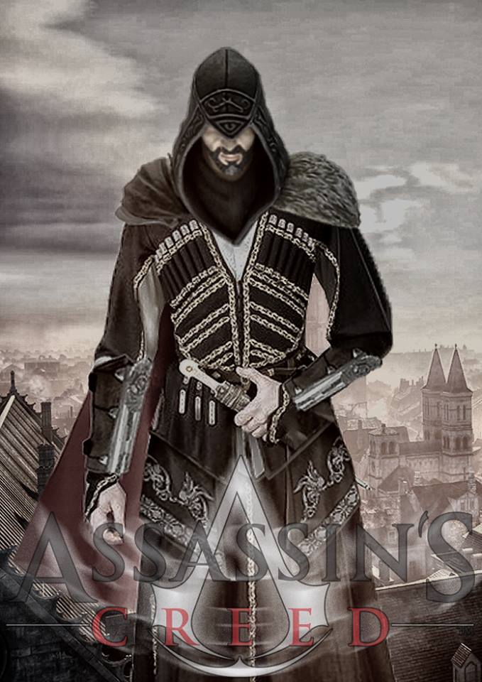 BattleSymphony1's tweet photo. @Ubisoft looks so cool with georgian Chokha https://t.co/qxGj8FLUJD