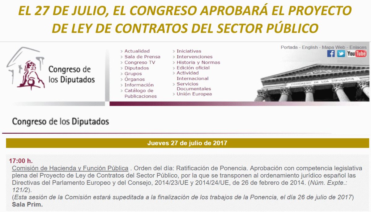 contratodeobras's tweet photo. NOTICIAS (680): ÚLTIMA HORA. El jueves 27, el Congreso aprobará el Proyecto de Ley de Contratos del Sector Público. https://t.co/qz12zx9Zoy https://t.co/Ywq7GrNVJP
