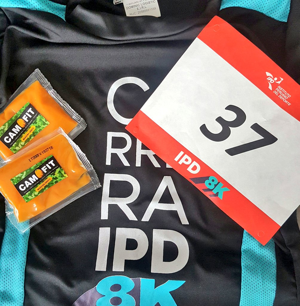 Peruchapromedio's tweet photo. Todo listo para la #carreraipd8k gracias a @HablandoClaroPE ❤🏃🏃🏃 #camofit #RunPeruchaRun https://t.co/tN9RHMeWj8
