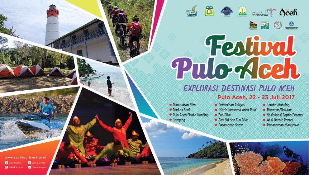 shafigh's tweet photo. Jangan lupa 22 23 Juli 2017
#PesonaPuloAceh https://t.co/dir5STf1tJ