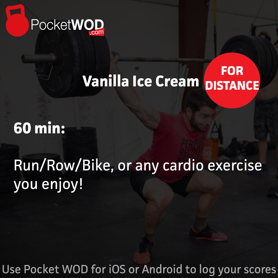 PocketWOD's tweet photo. #PocketWOD workout of the day. Scale as needed. Tag us + use #PocketWODme under your workout photos/videos, get them reposted on our page https://t.co/AfpoZy5MuU