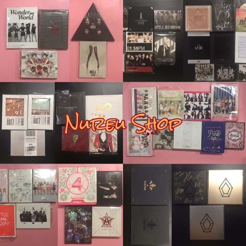 NureuShop's tweet photo. [SALE] Album only 
Details: https://t.co/vggKFW5inW / https://t.co/XF1A9BM50h #missAalbum #apinkalbum #2pmalbum #got7album #beastalbum https://t.co/UpQfZvUuvu