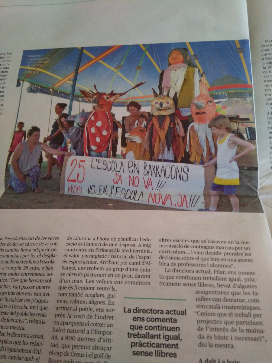 CRISTIN62011105's tweet photo. Lliurona!! Enhorabona per la continuïtat!  Prou barracons a Lliurona, Quart, Vilablareix, i arreu de Catalunya!!! https://t.co/aGNwW66ukQ