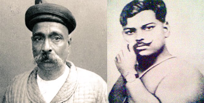 imbhandarkar's tweet photo. Remembering the courage &amp; sacrifice of our great revolutionaries Bal Gandhadhar Tilak &amp; #ChandrashekharAzad on their Birth Anniversaries🙏 https://t.co/W1X92fANAR