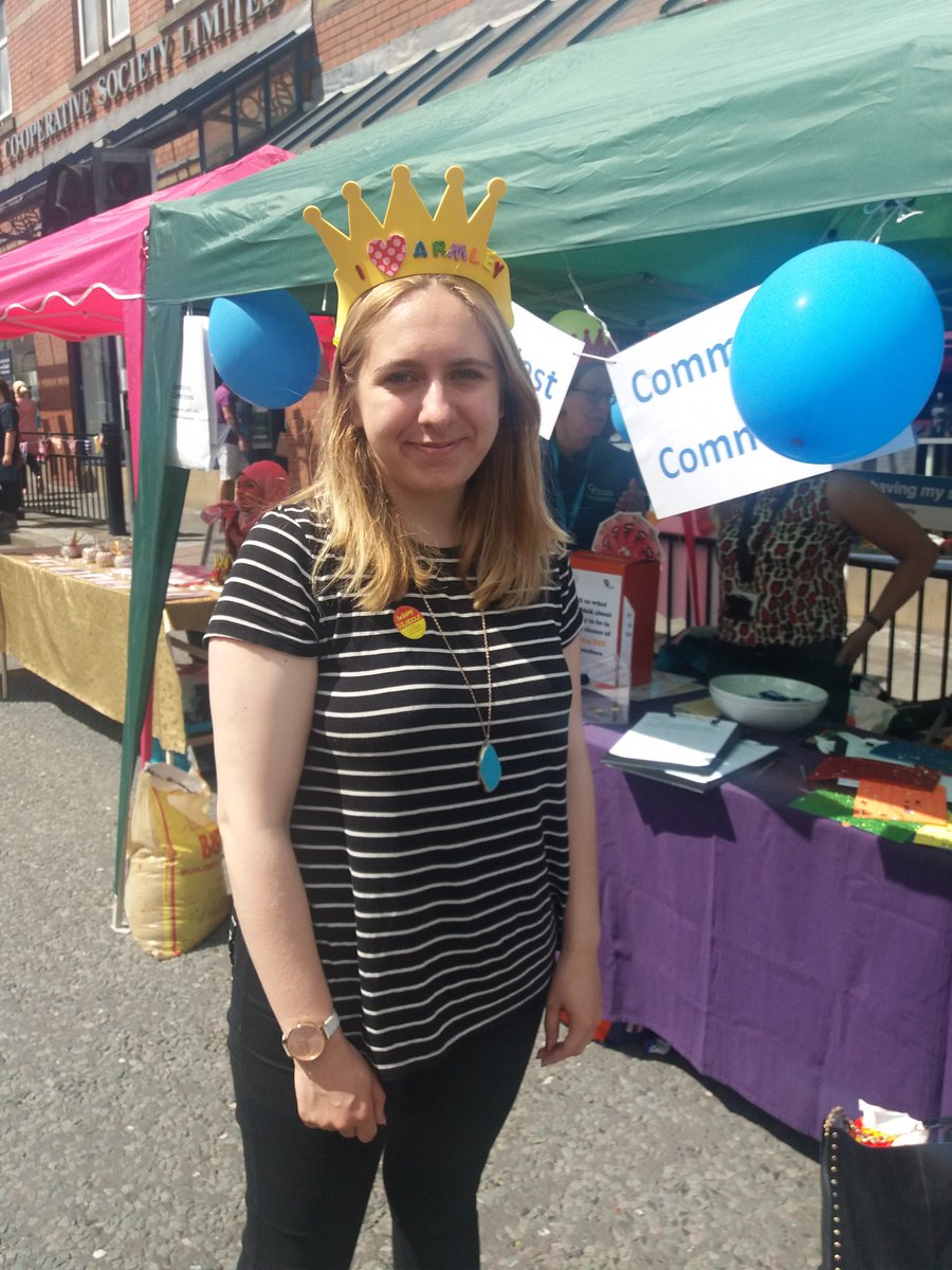 Alice_Smart's tweet photo. Had a wonderful day at the #Armley Festival yesterday! Great to see so many people enjoying Town Street. Huge thanks to @AlltogetherArm! https://t.co/W0wMQs01EV