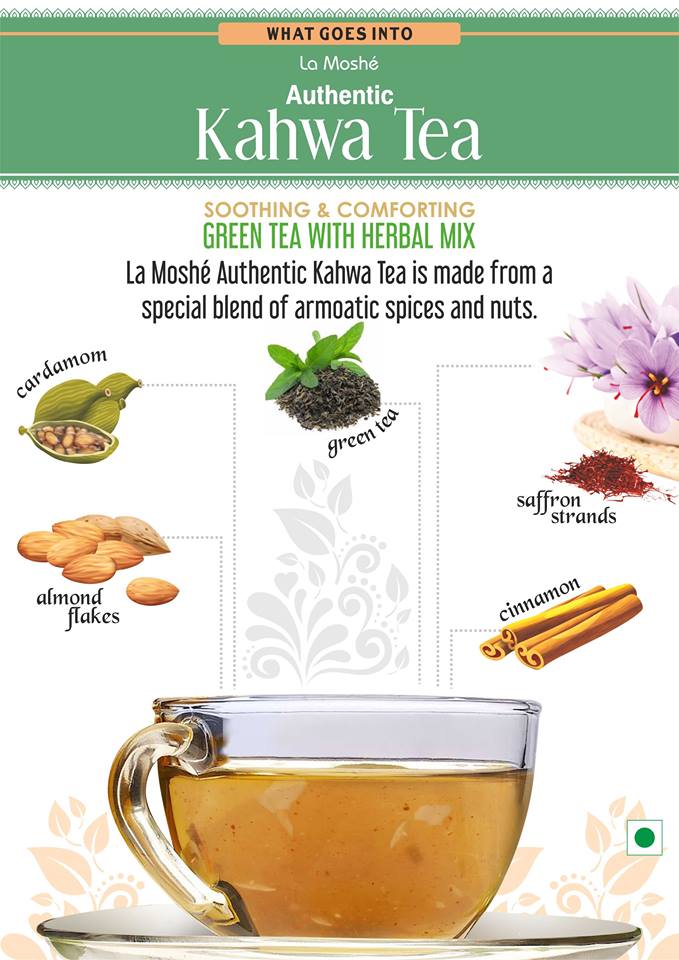 KAHWATALKS's tweet photo. La Moshe - Traditional Green Tea with goodness of Cinnamon , Cardamom , Saffron &amp; Almond flakes. https://t.co/gT4ZZFRkrq