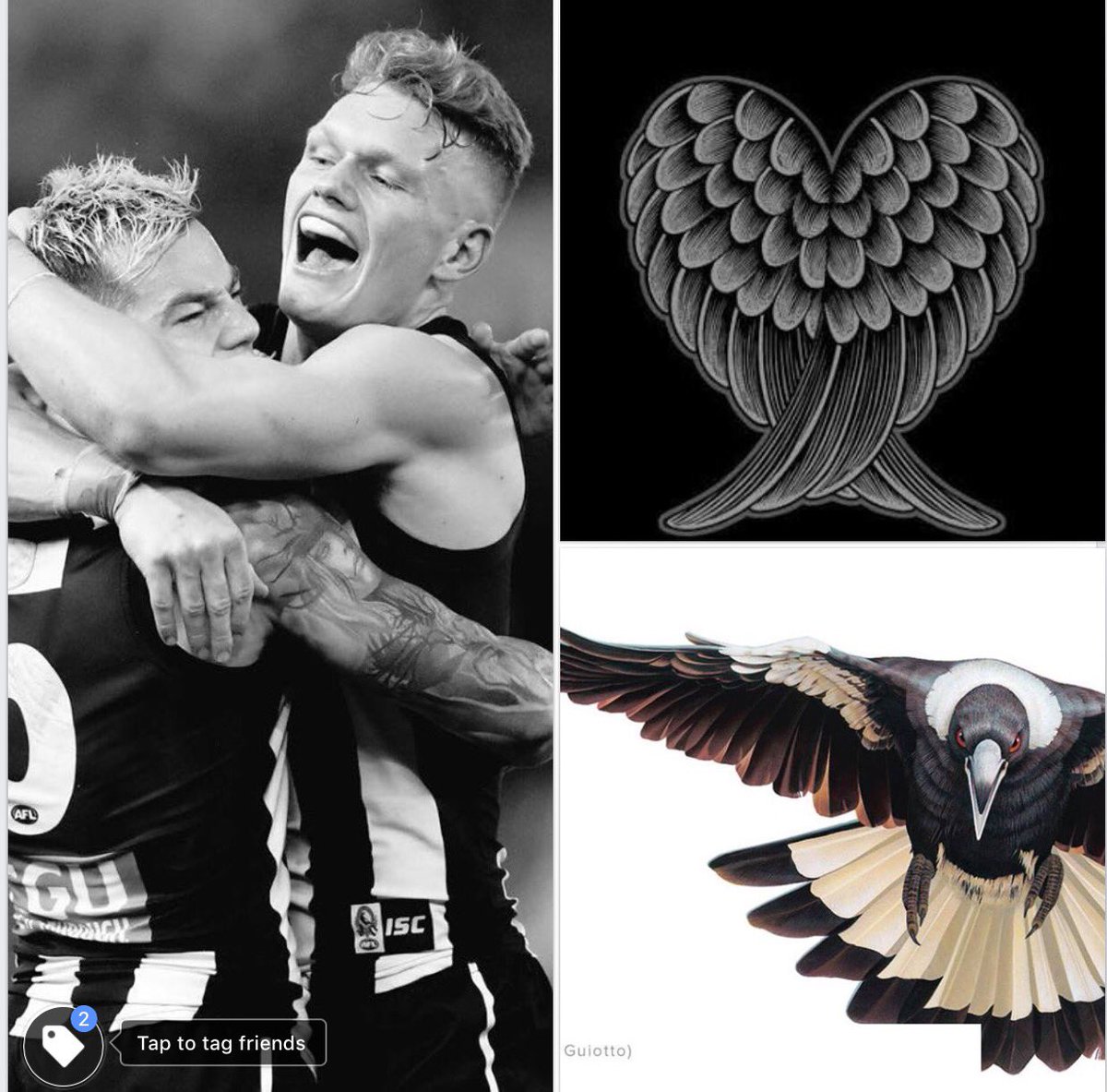 deb_sargentson's tweet photo. Luv my ⚫️⚪️Club, boys, and Bucks forever 💕💕💕 #SideBySide #letsbackbucks #KeepTheFaith #GoPies @CollingwoodFC https://t.co/gXk81J1NOq