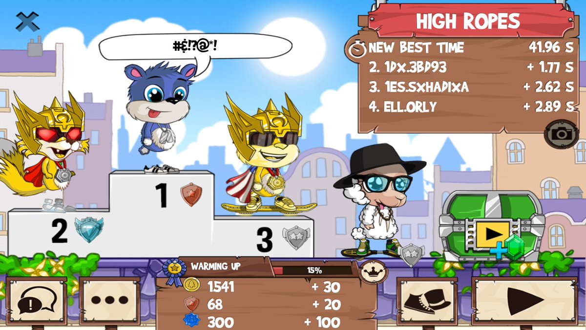 BigDamnHero25's tweet photo. I just beat a golden fox! #funrun2 #3bd93 #SxHaDixA #orly https://t.co/aLR6RpDdSF