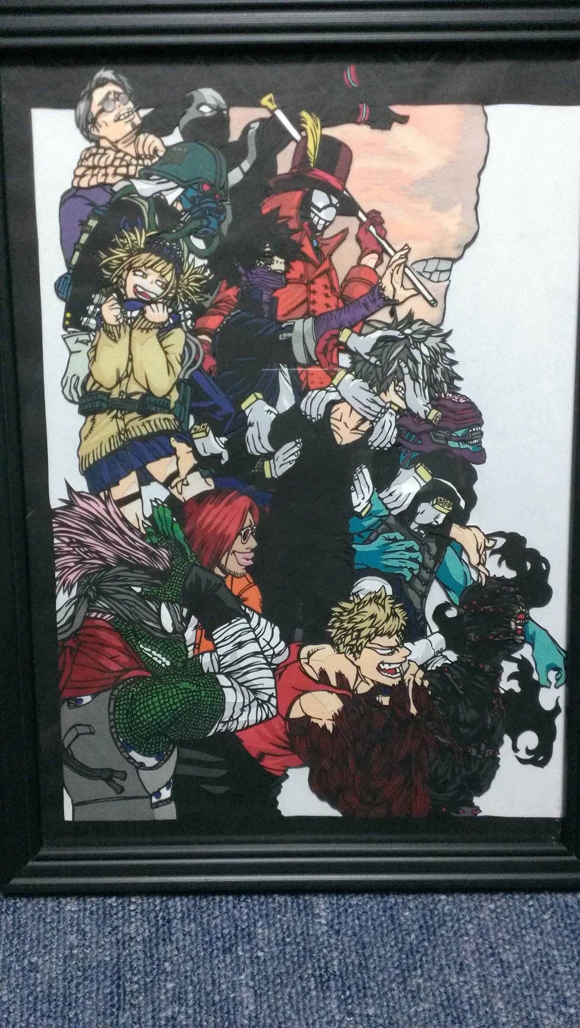 バルサミコ酢 No Twitter 久しぶりに切り絵を完成させました 僕のヒーローアカデミア ヒロアカ 切り絵 バルサミコ酢 No Twitter 久しぶりに切り絵を完成させました 僕のヒーローアカデミア ヒロアカ 切り絵