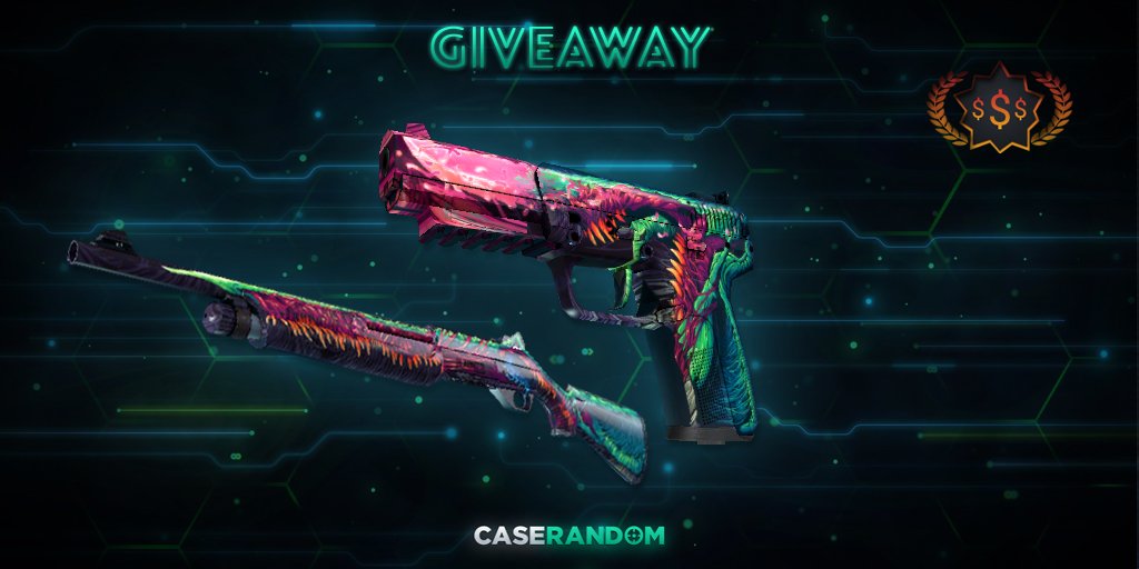 caserandom's tweet photo. Win Combo 🏆 ★Five-SeveN | Hyper Beast &amp; 
★Nova | Hyper Beast ⏱️ in 10 hours!
-Go https://t.co/bNF4cmhDJh
-RT&amp;Like⌛️ https://t.co/F4PeZJPoKJ