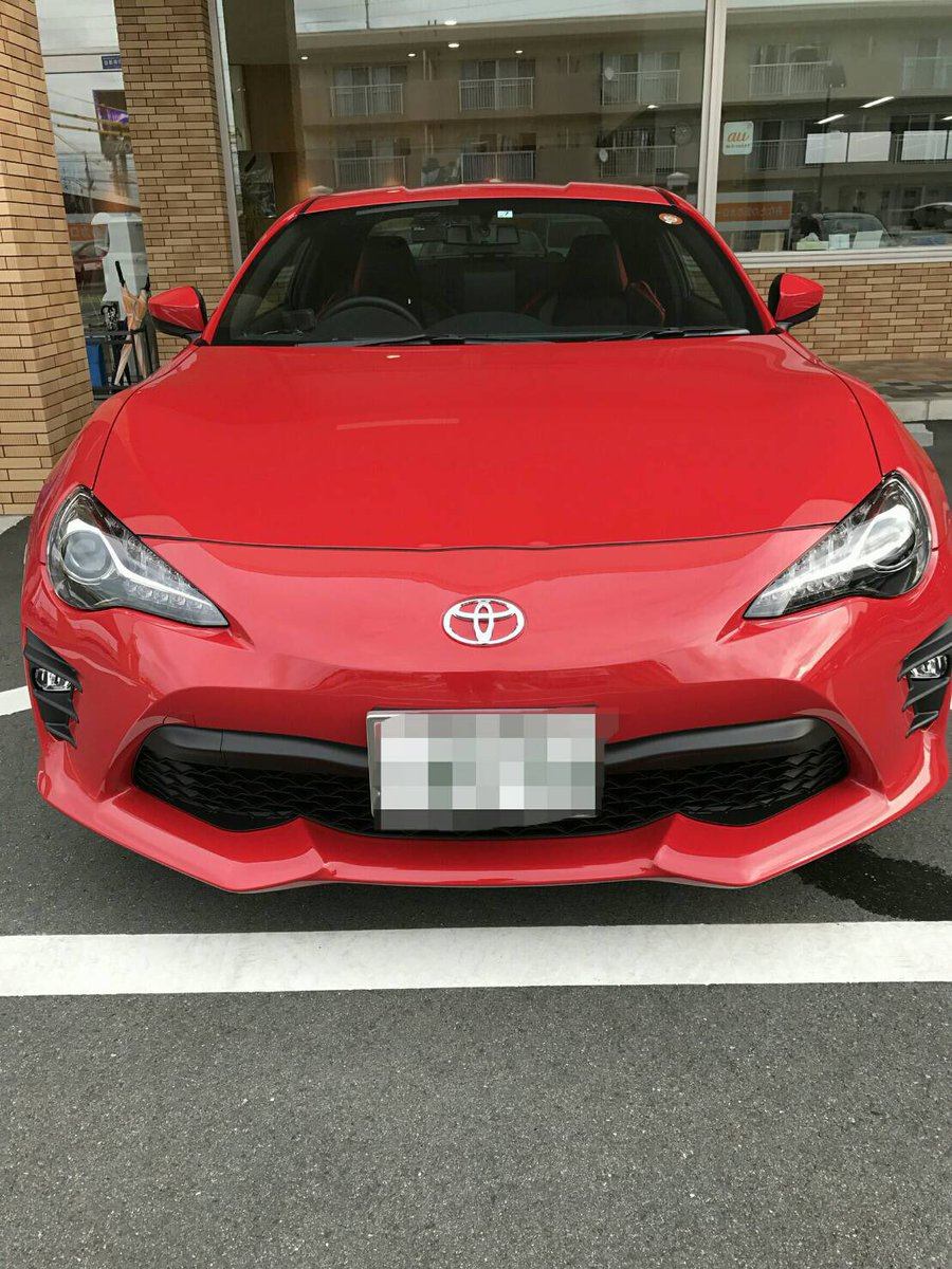 frandre_sss's tweet photo. 本日86納車しましたー！

かっこいい･･･
大事に乗ります(*´ω｀*) https://t.co/KN6el4F63D