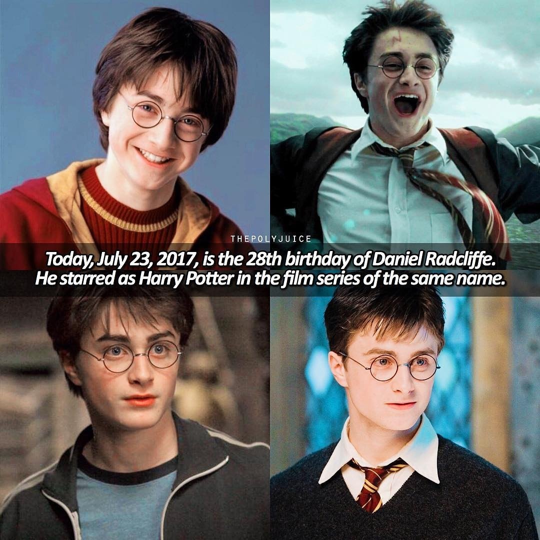 Happy 28th Birthday to Daniel Radcliffe.. 