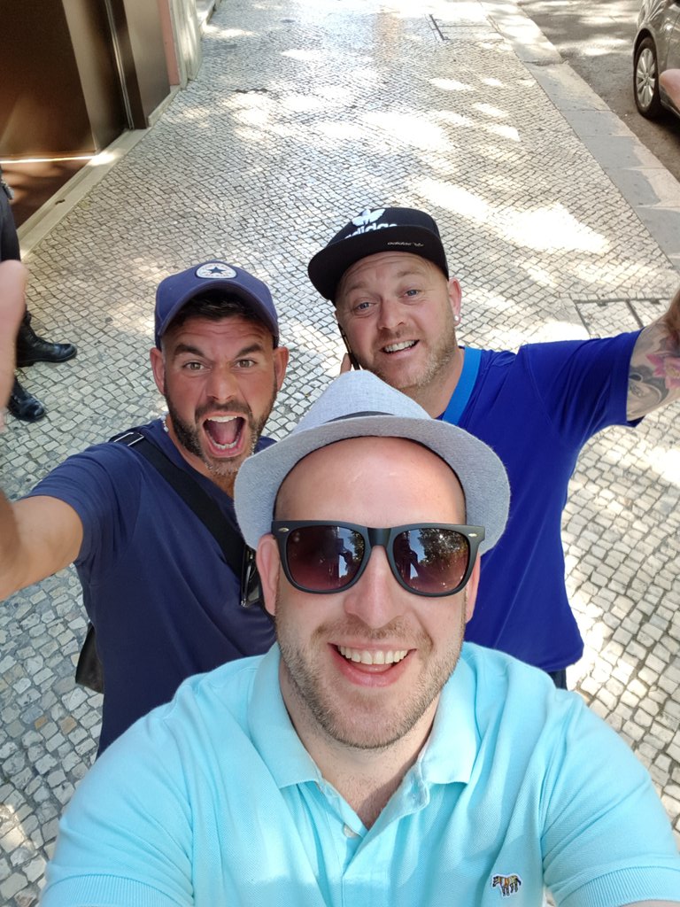 The boys are back in town #lisbon #ladsontour #day3