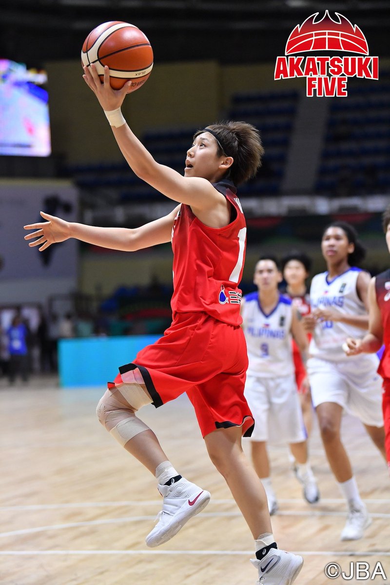代表：【結果速報】#FIBAAsiaCupWomen2017　予選①

🏀試合終了
日本🇯🇵(#JPN)　○ 106-55 ●　フィリピン(#PHI)
💻fiba.com/womensasiacup/…

#AkatsukiFive 女子日本代表チームは快勝し、白星発進🎌✨