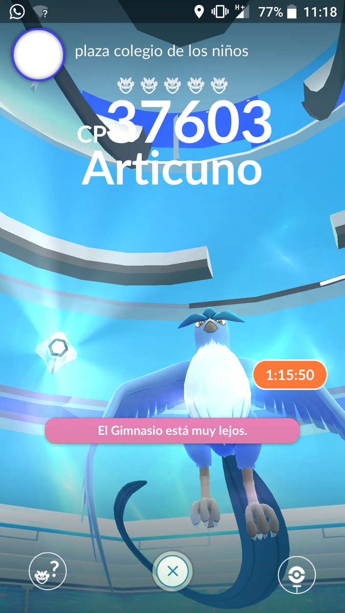 JPizarro12's tweet photo. @IncursionesMAD @PokemonGo_MAD #IncursionesMad GETAFE, CERCA DE JUAN DE LA CIERVA! GO! @PokemonGOespana https://t.co/gvviwgQzS4