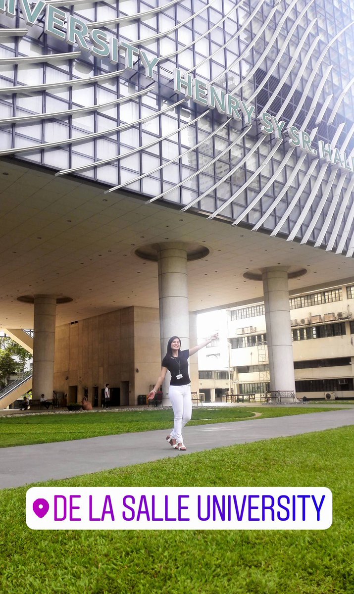 iamangelcenteno's tweet photo. LaSallian for a day. Thanks @TheOfficialEES ❤️ &amp; @DLSUYES 💚

#CampusSwap
#DLSUxENDERUN
#EESinDLSU2017 https://t.co/d2LxjPAp5O