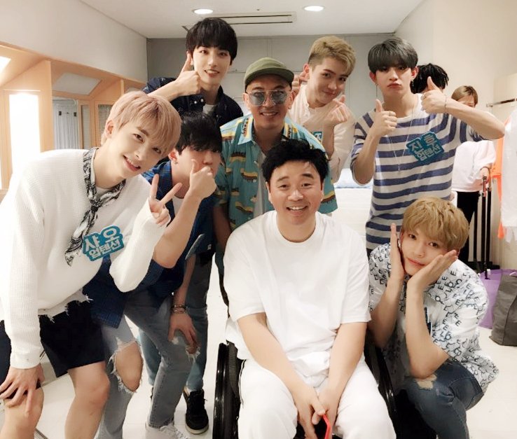 UP10TION's tweet photo. 오늘 SBS #판타스틱듀오2 2017 핫서머! 댄스 바캉스 특집에 업텐션이 패널로 등장합니다! 본방사수로 더위를 함께 날려요~ 많은 시청바랍니다. https://t.co/qBrRbRxcOm