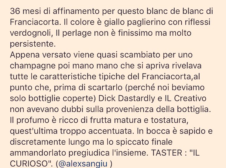 sbollando_team's tweet photo. @ilmosnel #FRANCIACORTA 2009
88/1000 🍾🏆
#TASTER - #ILCURIOSO
https://t.co/ncHQruLYps
#sbollandoteam #extrabrut #wine #vino #winelover https://t.co/VknML6gCNH