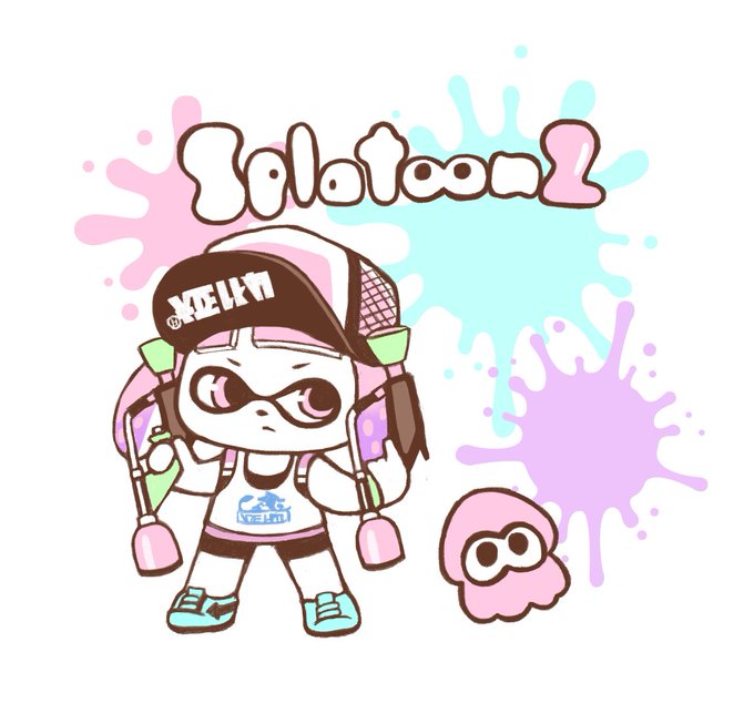 スプラトゥーン2発売記念のtwitterイラスト検索結果