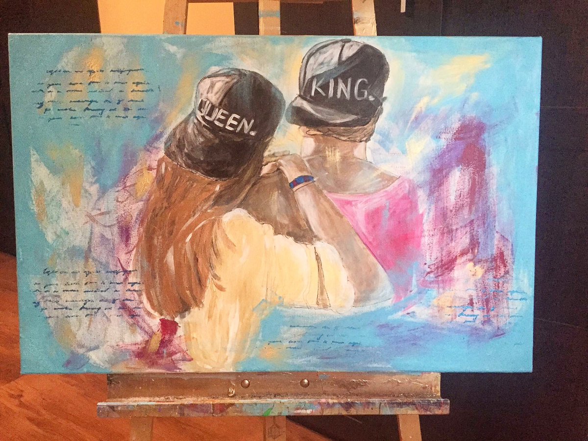 ginamaican7's tweet photo. "Queen&amp; King "
 Dupa o expoziție in Italia, in curând va fi de vânzare. 
Comenzi 💌📲 https://t.co/hA8kbi9hgm