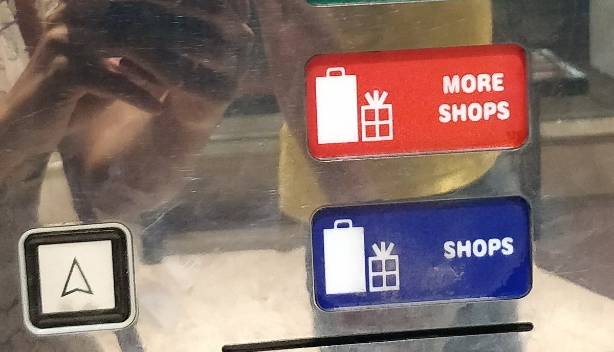 KanikaSikka's tweet photo. Which floor may I take you to? Shopping, or more shopping? #FunnyLiftSigns #ShoppingMoreShopping #ElevatorMagic #NoWonderImlAmBroke https://t.co/B867PLCT12