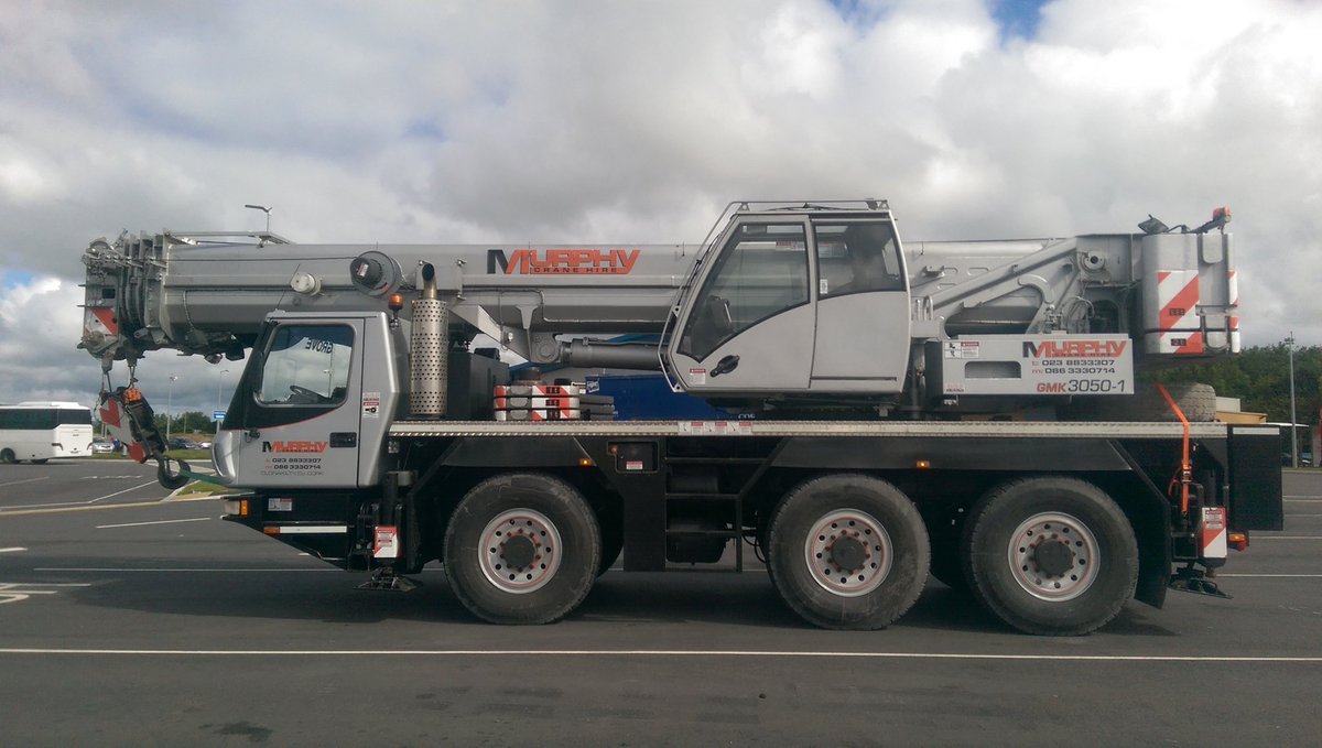 DamienMaher2's tweet image. Congratulations to Murphy Crane Hire Clonakilty, Co Cork on taking delivery of their Grove GMK 3050-1.
Best of luck Brian &amp;amp; Pat.